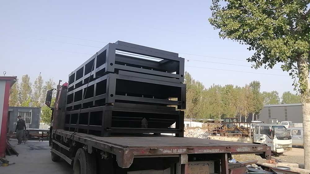 大型激光機(jī)床身加工制作